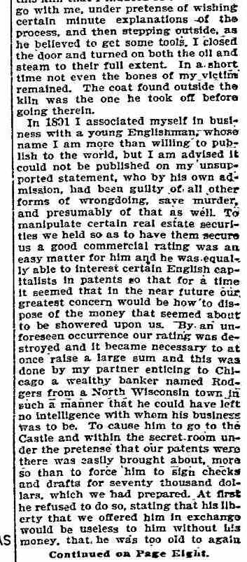 H.H. Holmes confession — page 05-93