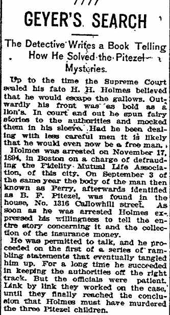 H.H. Holmes confession — page 34