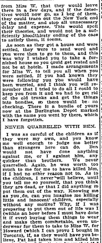 H.H. Holmes confession — page 38
