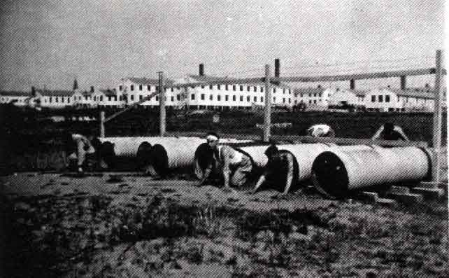 553rd Ambulance Company at Fort Breckenridge, KY, 1944