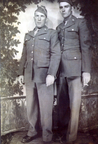 Left: Ivory Carl Baker; Right: appears to be Joseph E. Becker