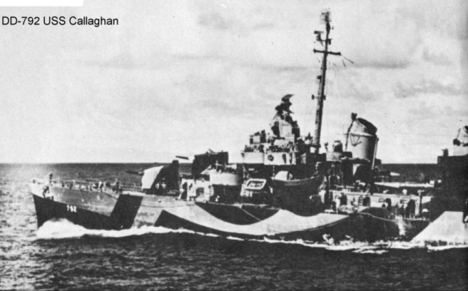 USS Callaghan DD-792
