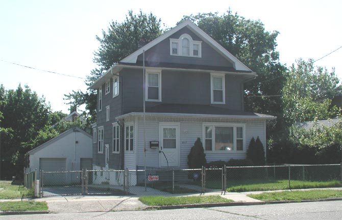 Wells family home at 2117 44th Street, Pennsauken NJ