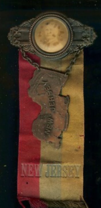 1904 IORM Parade Ribbon, Joseph Nowrey, front