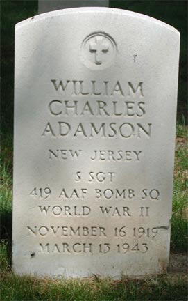 Portrait of Staff Sergeant William Charles Adamson