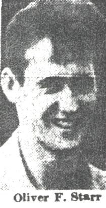 Portrait of Private First Class Oliver F. Starr Jr.