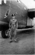 Lt. Leroy Iverson with 'Big Emma'