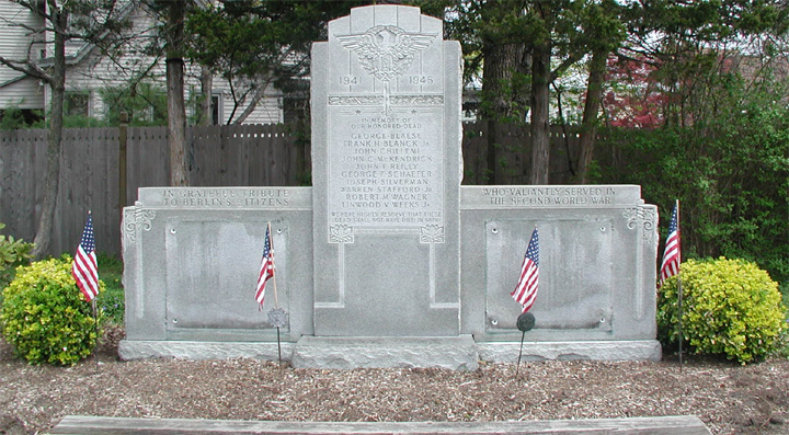 Berlin N.J. World War II War Memorial