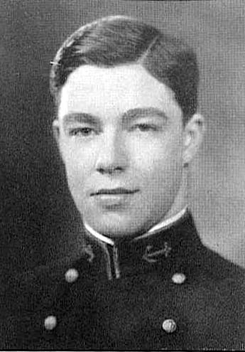 John Randall Spiers, 1932 U.S. Naval Academy yearbook photo