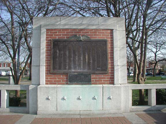 Fairview Yorkship Square War Memorial, Camden NJ