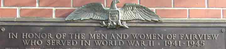 Fairview Yorkship Square War Memorial panorama, Camden NJ