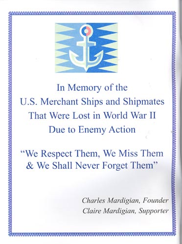 The American Merchant Marine Memorial, Camden, NJ