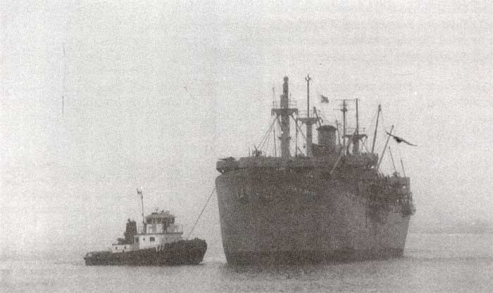 Liberty Ship SS John W. Brown at Penn's Landing, Philadelphia, June 12, 2005