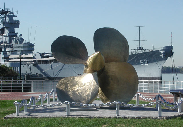 American Merchant Marine Memorial, Camden, October 2005