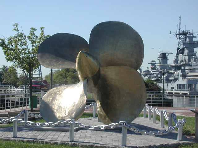 American Merchant Marine Memorial, Camden, October 2005