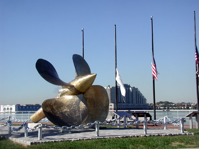 American Merchant Marine Memorial, Camden, October 2005
