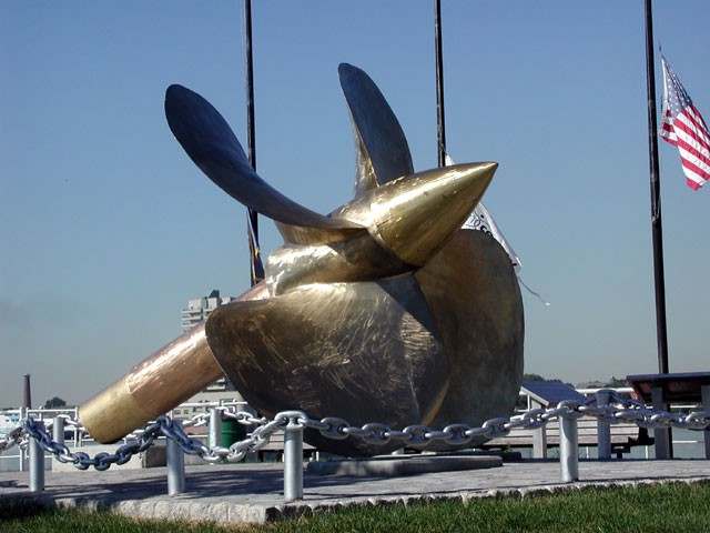 American Merchant Marine Memorial, Camden, October 2005