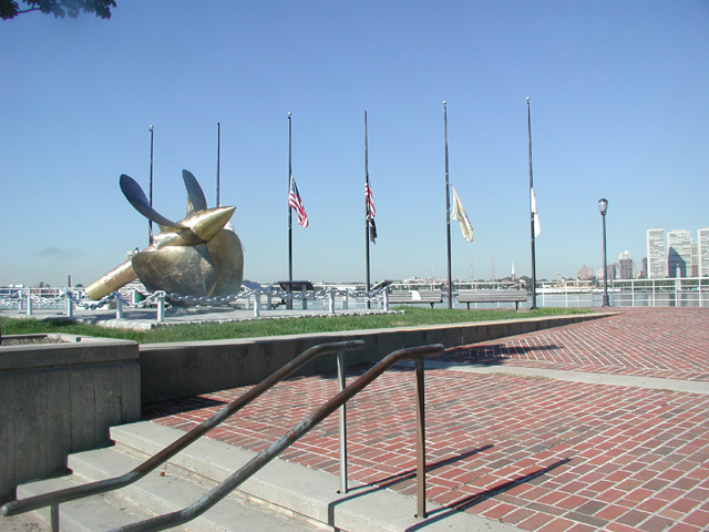 American Merchant Marine Memorial, Camden, October 2005