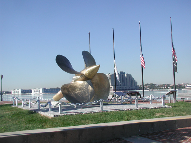 American Merchant Marine Memorial, Camden, October 2005