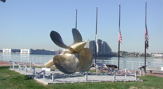 American Merchant Marine Memorial, Camden, October 2005