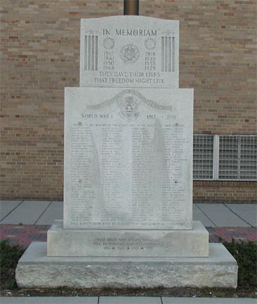 Roosevelt Plaza War Memorial, Camden NJ