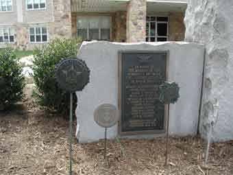 Clementon War Memorial panel, World War II