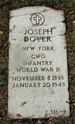 Clementon NJ World War II memorial listing Joseph Doyer