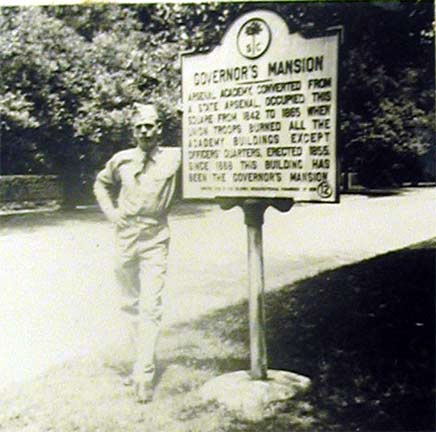 Beaumont R. Hunter during training at Fort Jackson, SC