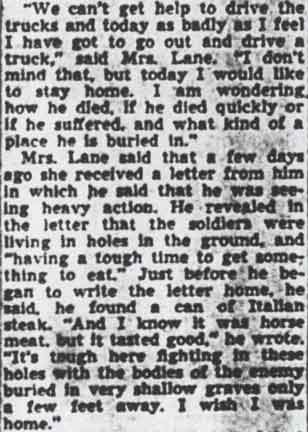 Mother Carries On for Dead Stepson, column 2