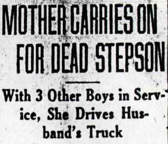 Mother Carries On for Dead Stepson headline