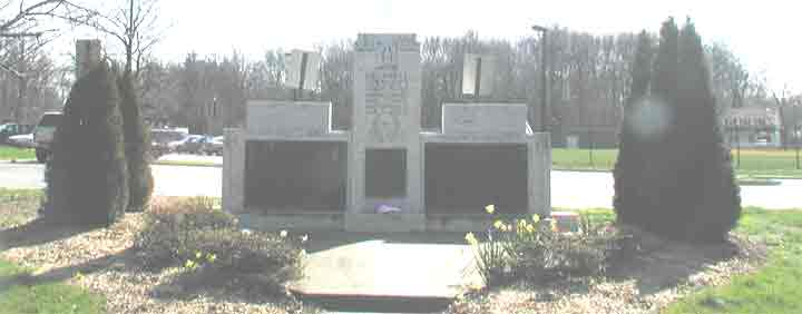 Cherry Hill War Memorial — These Gave Their All panel