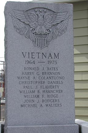 Gloucester City Korea & Vietnam War Memorial panel