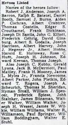 Gloucester City War Memorial — Camden Courier-Post, October 27, 1947