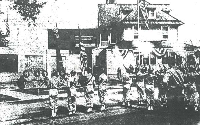 Memorial Day Services, Gloucester City, N.J., 1949