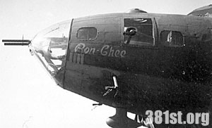 B-17F 'Ron-Chee' of the 381st Bomb Group