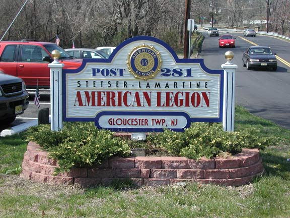 Stetser-Lamartine American Legion Post #281, Glendora, N.J.