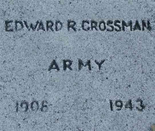 Edward R. Grossmann Jr. marker, Haddon Heights War Memorial