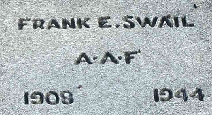Frank E. Swail marker, Haddon Heights War Memorial