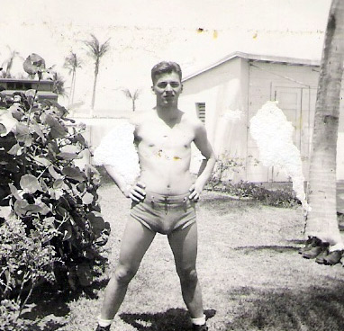 Richard Ivory at basic training