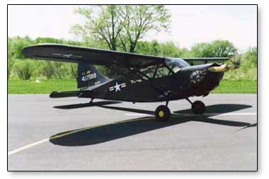 Stinson L-5 liaison aircraft