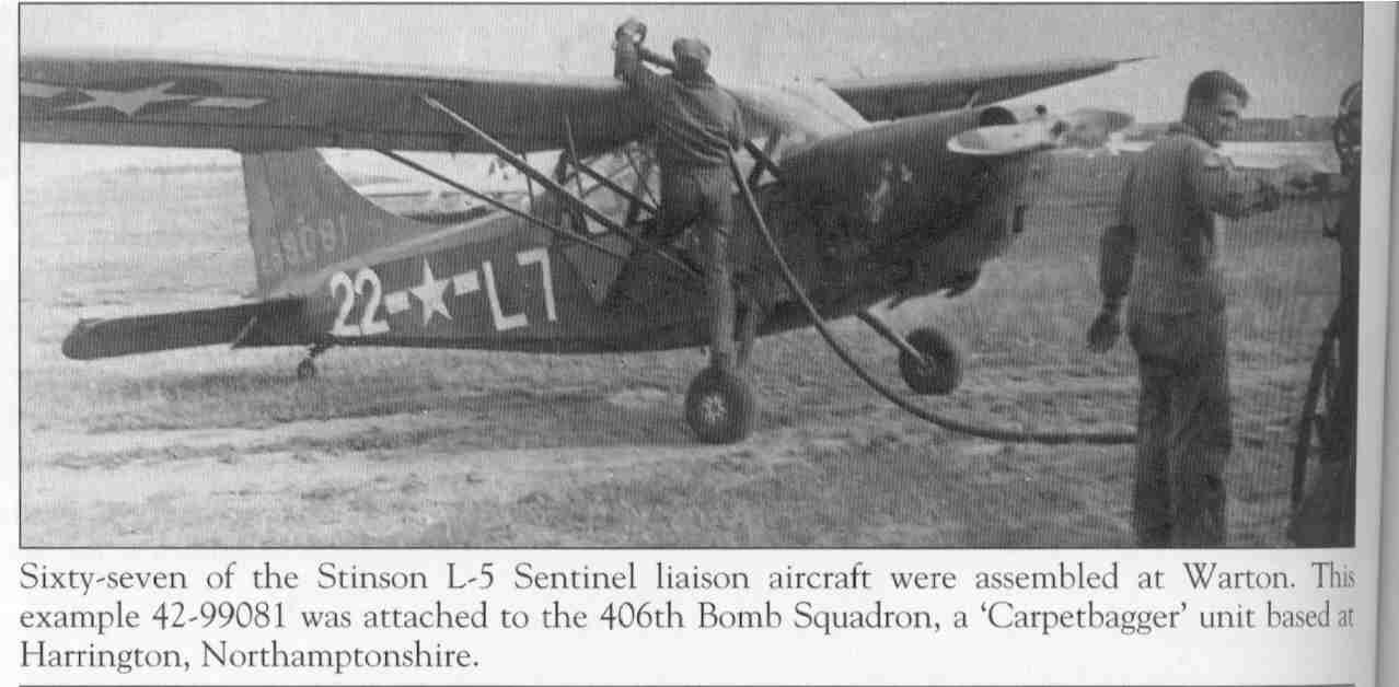 WWII-era photo of a Stinson L-5