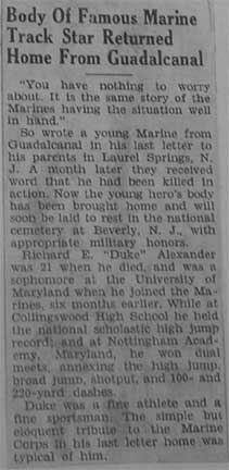 Richard K. Alexander memorial document