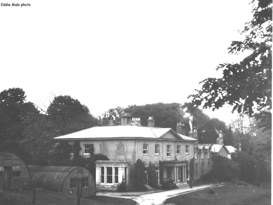 Kesgrave Hall, where officers of the 359th Fighter Squadron lived, about one mile from Martlesham Heath airfield