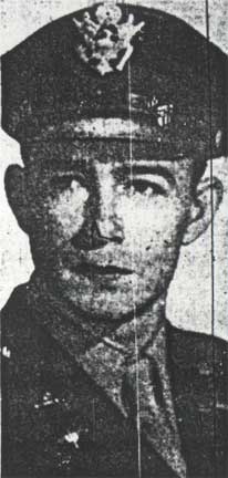 John Willard Danser, Second Lieutenant, U.S. Army Air Forces, portrait