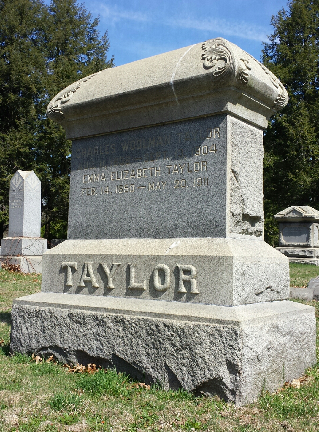 Grave marker of Philip Coates Walton, Colestown Cemetery, Cherry Hill NJ