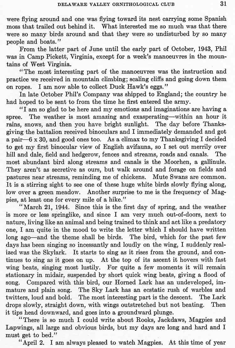 Excerpts from letters of Philip C. Walton to Robert L. Haines, page 4