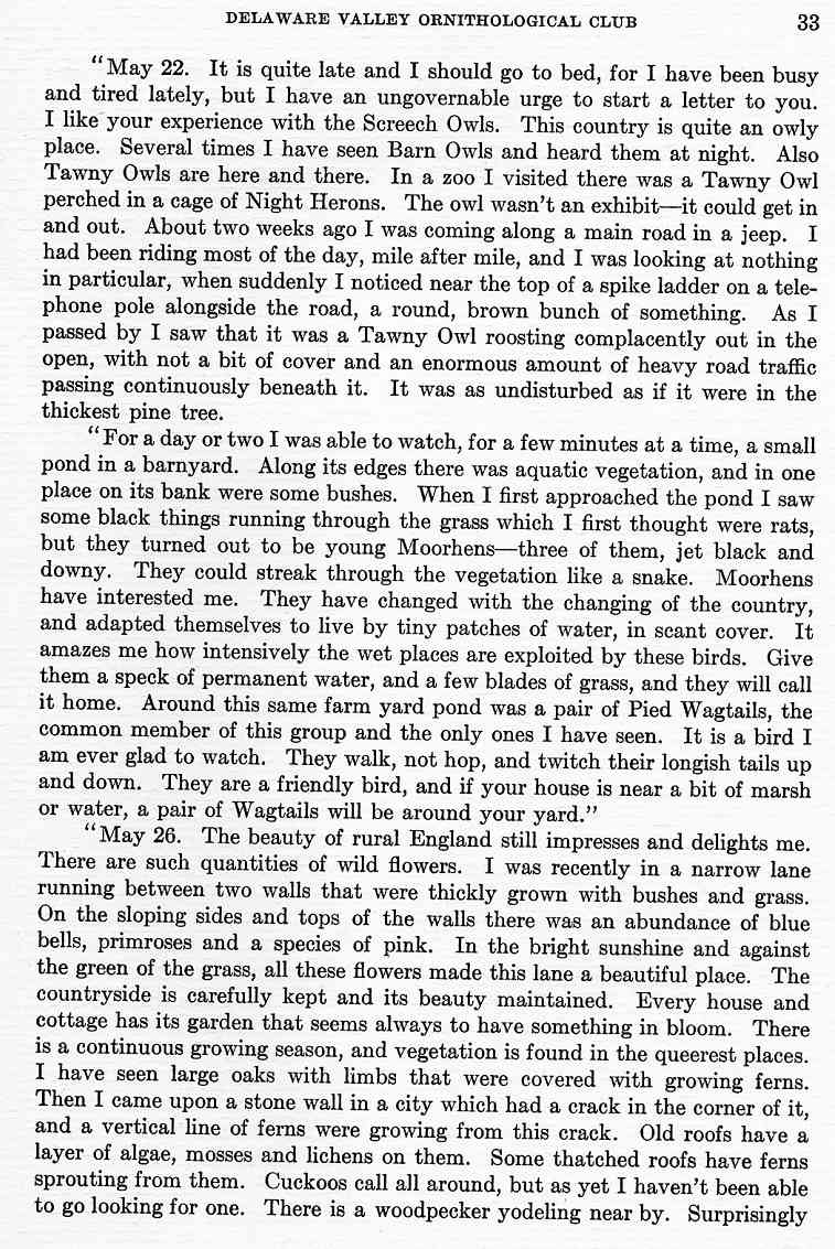 Excerpts from letters of Philip C. Walton to Robert L. Haines, page 6