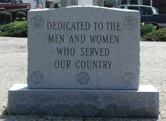 Mount Ephraim Veterans Triangle monument