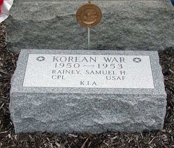 Mount Ephraim Korean War Memorial dedication, July 27, 2003