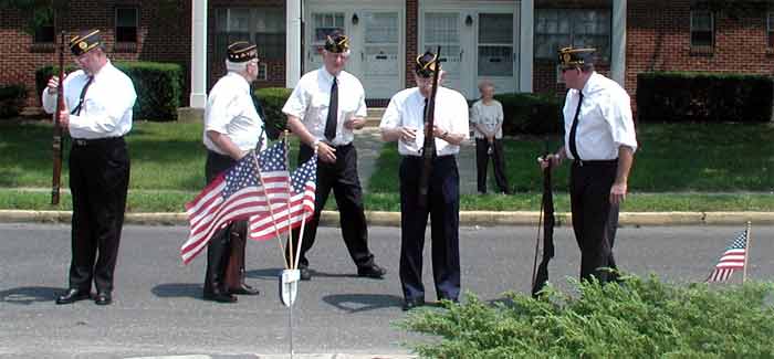 Mount Ephraim Korean War Memorial dedication, July 27, 2003